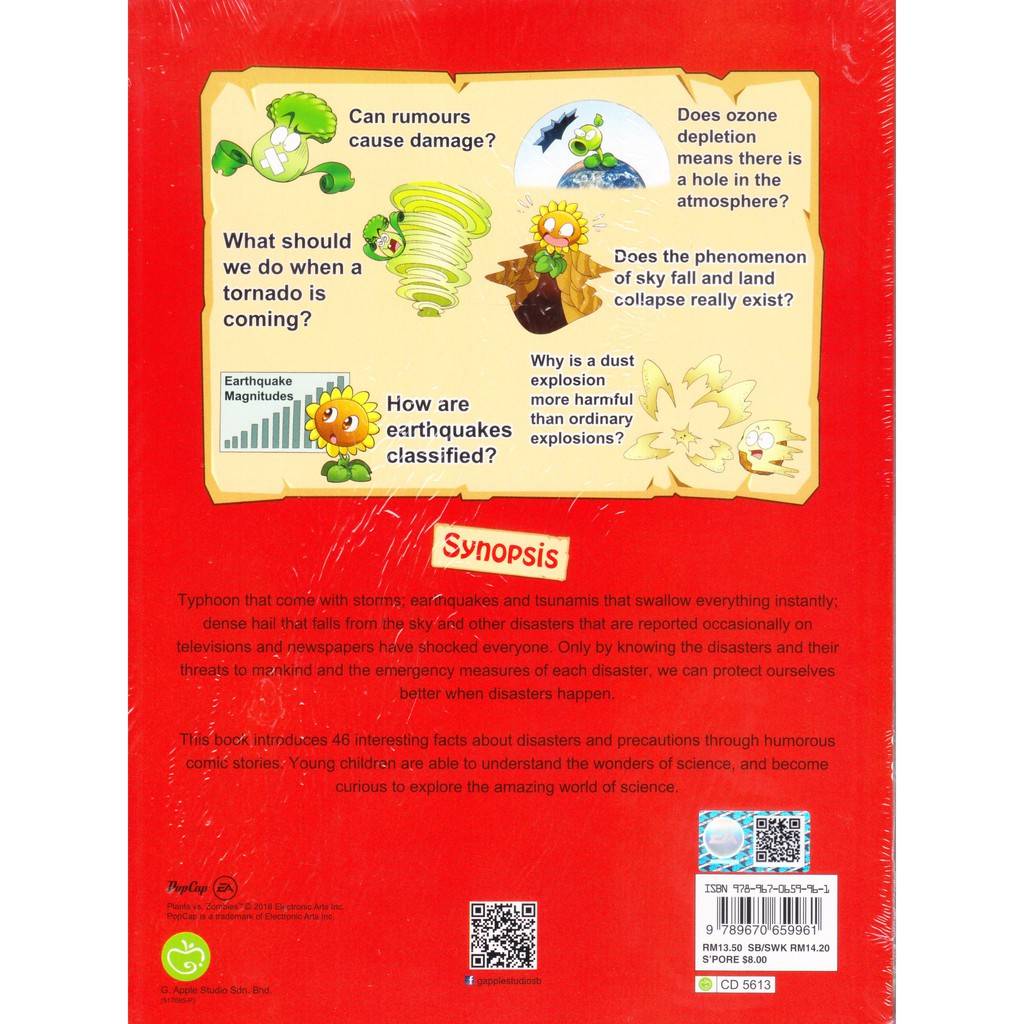 Plants VS Zombies 2 (Questions & Answers) Disasters and Precautions