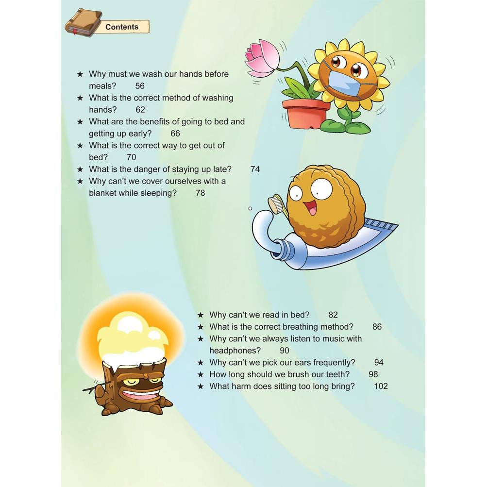 Plants VS Zombies 2 (Questions & Answers) Healthy Lifestyle