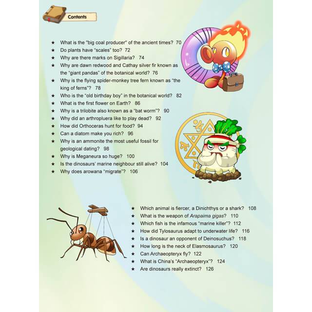 Plants vs Zombies 2 (Questions & Answers Science Comic) Prehistoric Creatures How Are Fossils